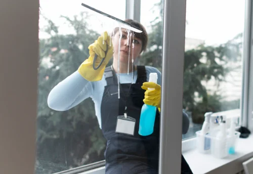 Nettoyage de vitres intérieures et extérieures à Mérigon